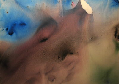121- Cims en l'Espai Eteri T09070903 acrílic 116 x 89 cm.