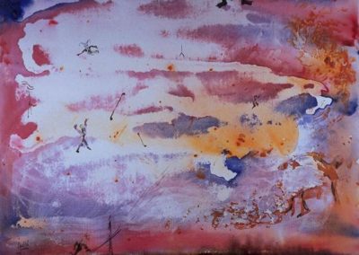 18- Paisatge diabolic T01049201 Téc. mixta 116 x 89 cm.