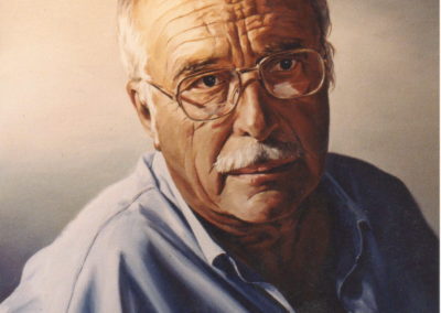 1989 Retrat Xavier Amoros oli 61 x 46 cm.