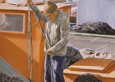 1992 Pescador VI T09039301 oli 61 x 50 cm.