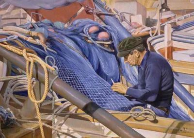 1992 PescadorVII oli 65 x 46 cm.