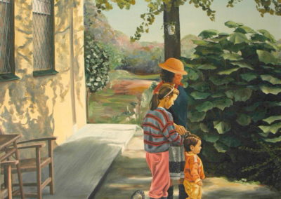 20- Al mas Paneretes, oli 162 x 130 cm.
