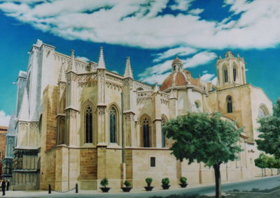2003 Catedral de Tarragona T15090301 Téc. oli 195 x 130 cm.