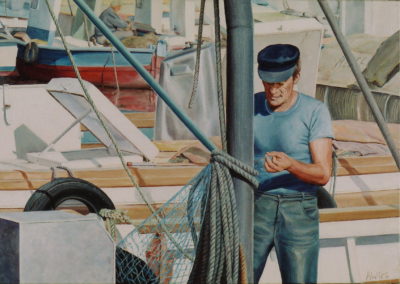 2005 Pescador VIII T20070502 oli 65 x 46 cm.
