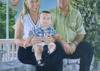 2011 Retrat Jóse Encarna Kevin i nena 2000 T10020001 oli 116 x 89 col.part.