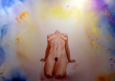 2014 Transición, paso, cambio, evolución T01121401 Téc. mixta 162 x 130 cm.