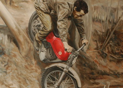 2015 Encàrrec Jordi, John Hemingway oli 130 x 97 cm.