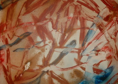 30- Gestual flavescent T01069202 acrílic 100 x 81 cm.