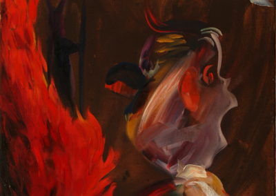37- Moral católica T09010606 Téc. mixta 55 x 46 cm.