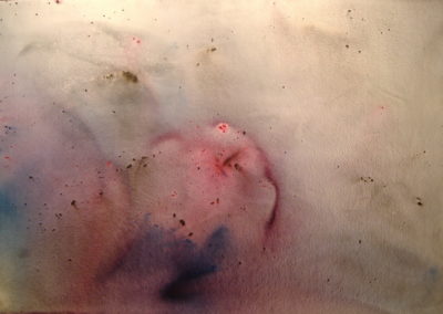 97- Disgregació del Eteri T25030502 acrílic 195 x 130 cm.