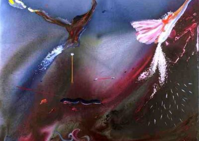 97b- Retazos de poder T04089502 mixta acrílc oli 100 x 81 cm.