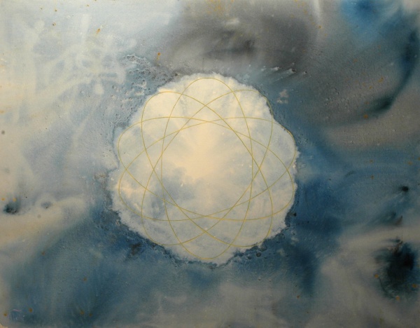 Art  existencialista de Sànchez Abelló, abstracció lírica, surrealisme, essencialisme còsmic.